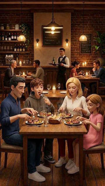 Quadro do vídeo: o jantar em família