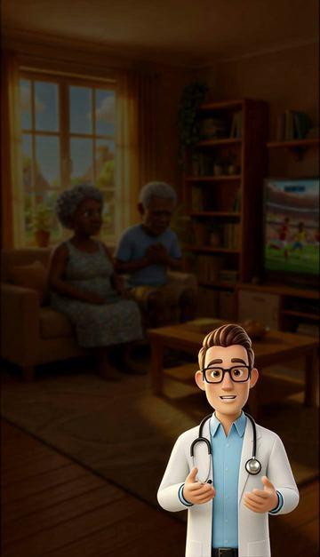 Quadro do vídeo: o médico explica