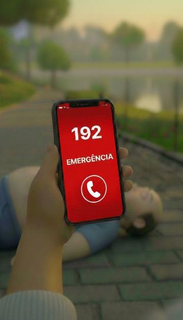 Tela do totem: ligar 192